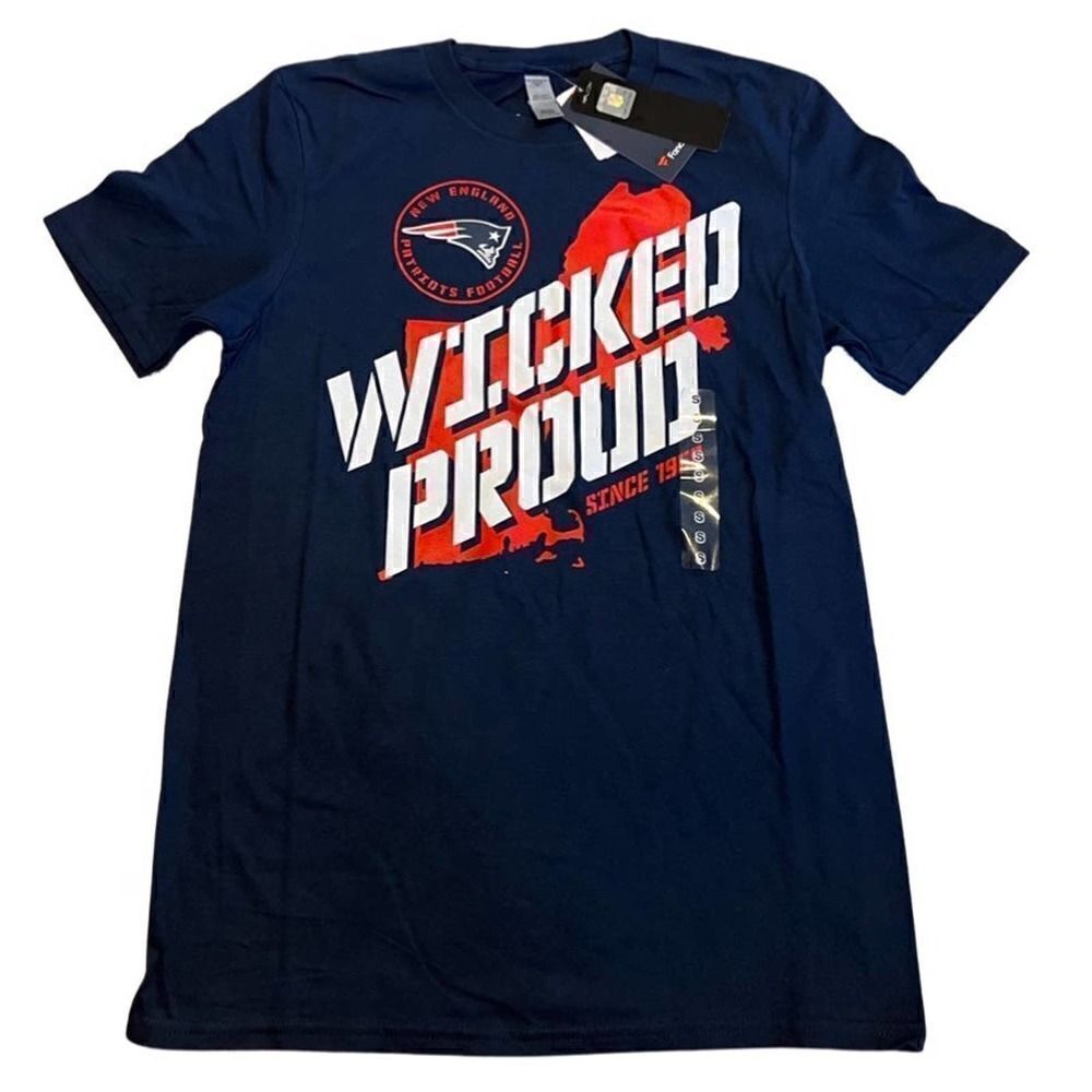 ‎Fanatics New England Patriots Wicked Proud Tee-Size Small